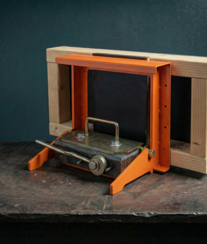 M2200 bracketshutter with concrete b ackground